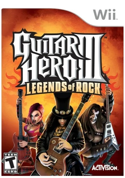 Guitar Band Hero Wii Version